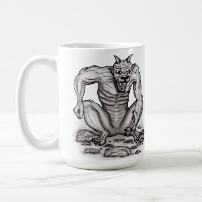 Mug Mix-créature - Troll, Golem et Diable (Gauche)