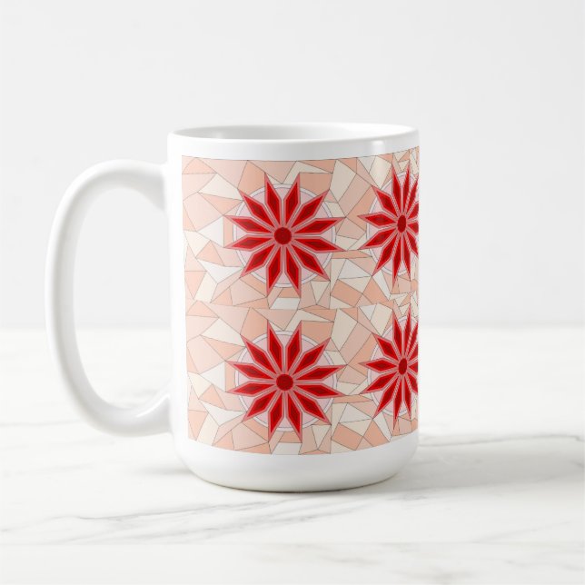 MUG MIX ROUGE ET ROSE ANNIVERSAIRE (Gauche)