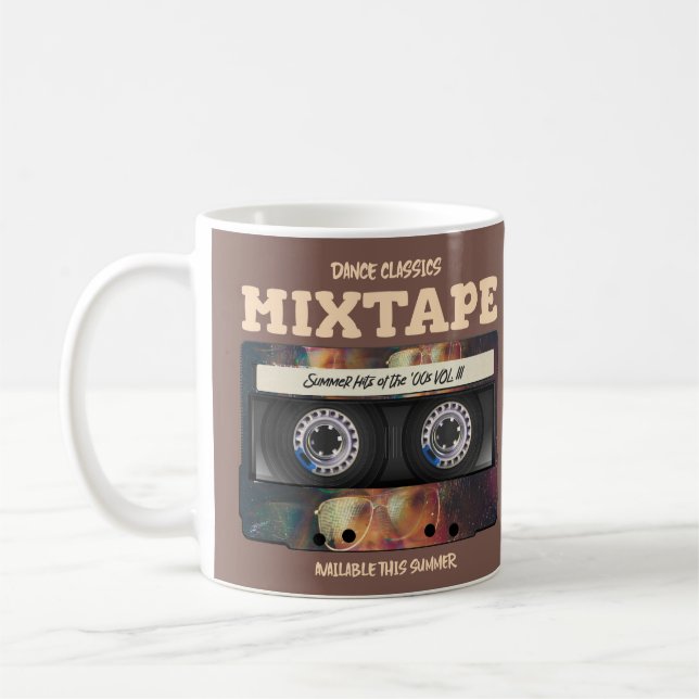Mug Mixtape de Classiques de Danse Tubes de l'Été des  (Gauche)