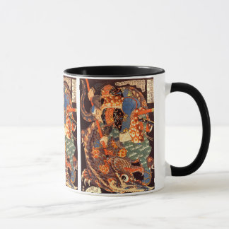 Mug Miyamoto Musashi Kuniyoshi Art japonais