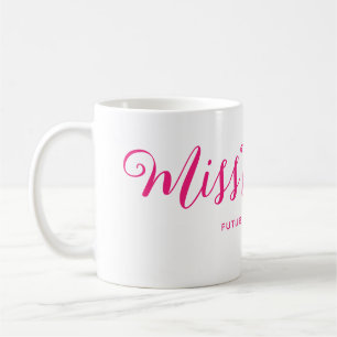 Mug Mlle à Mme Modern Boho Script Bachelorette