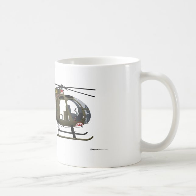 Mug Mlle Clawd de Cayuse de Hughes OH-6 (Droite)