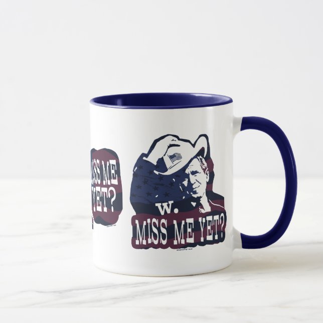Mug Mlle Me Yet ? G.W. Bush Gear (Droite)