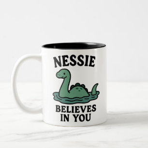 Mug MM Cute Nessie Monstre du Loch Ness Vous Croit