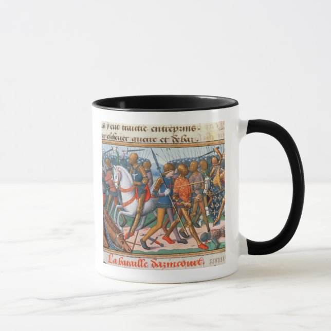 Mug Mme Fr 5054 f.11 la bataille d'Agincourt, 1415, (Droite)