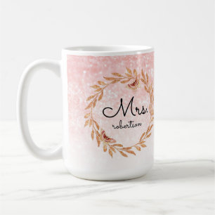 Mug Mme Rose Fête des mariées   de Parties scintillant