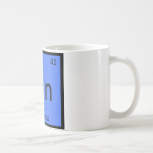 Mug Mn - Montana Symbole du tableau périodique de chim