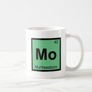 Mug Mo - Murfreesboro Tennessee Symbole de la chimie