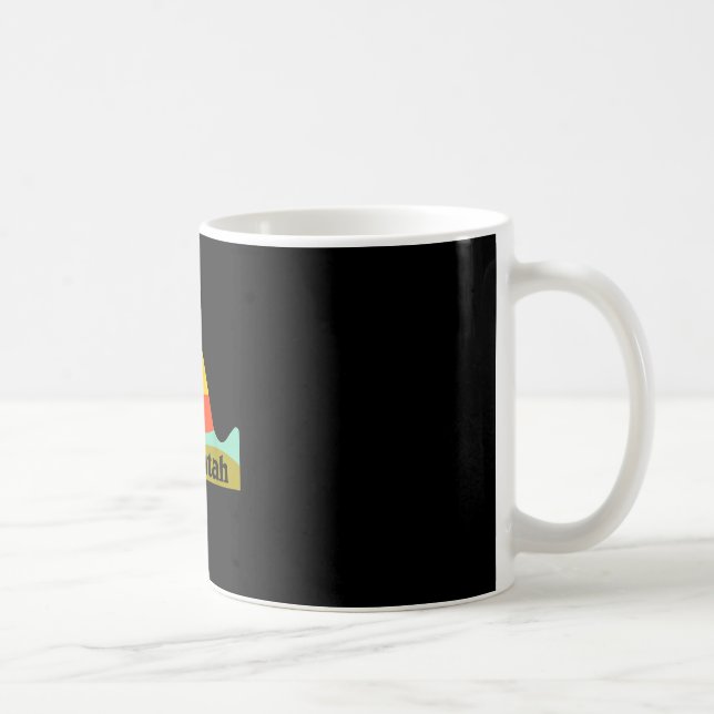 Mug Moab Utah parc national des arches emblème minimal (Droite)