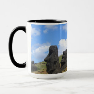 Mug Moai sur l'île de Pâques