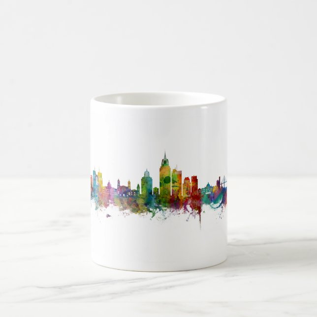 Mug Mobile Alabama Skyline (Centre)