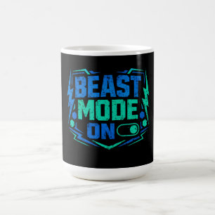 Mug Mode bête activé – Énergie d'activation de salle d