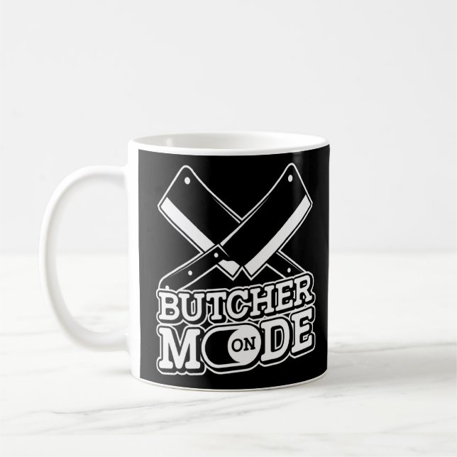 Mug Mode Boucher Sur Cuisine Coupe De Viande Coupe De  (Gauche)
