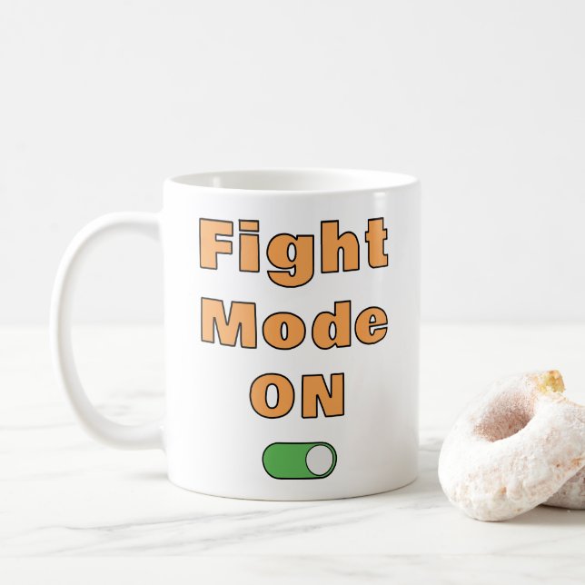 Mug Mode Combat Activé (Avec donut)