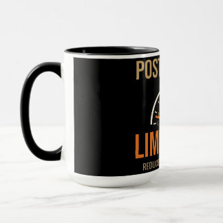 Mug Mode de marche réduite après dinde drôle Mécanique
