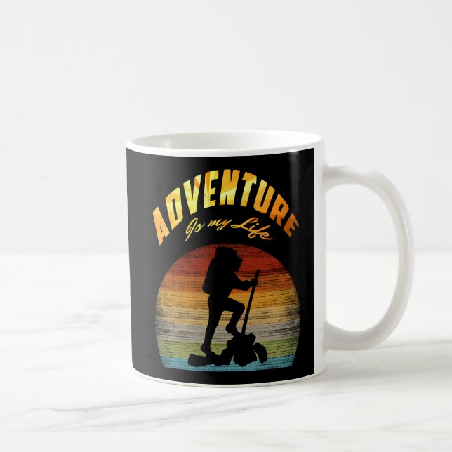 Mug Mode de vie aventure moderne (Droite)