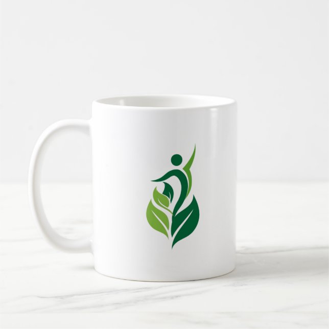 Mug Mode de Vie Sain – Motivation Fitness Cochez (Gauche)