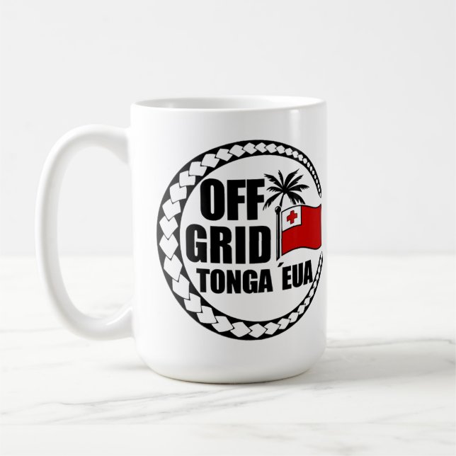 Mug Mode de vie Tonga Eua hors réseau (Gauche)