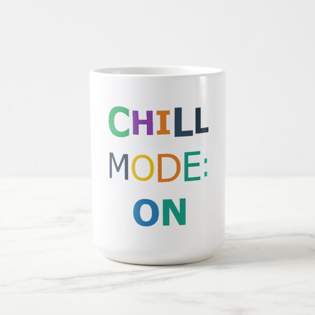 Mug Mode détente activé (Centre)