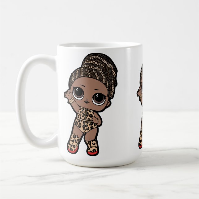 Mug Mode Enfant Mignonne Délice - Combinaison imprimée (Gauche)