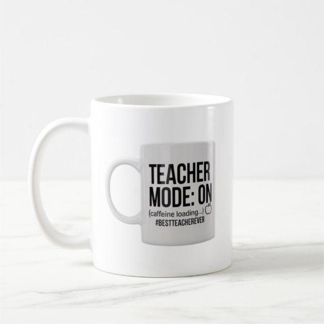 Mug Mode enseignant activé (Gauche)
