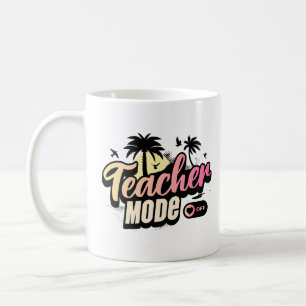 Mug Mode enseignant hors classe Rejeté Funny Educateur