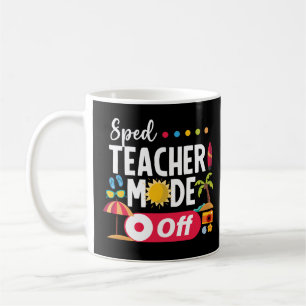Mug Mode Enseignant Sped Désactivé Dernier Jour De L'É