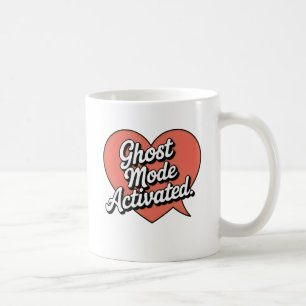 Mug Mode Fantôme Activé Humour Relation Silence