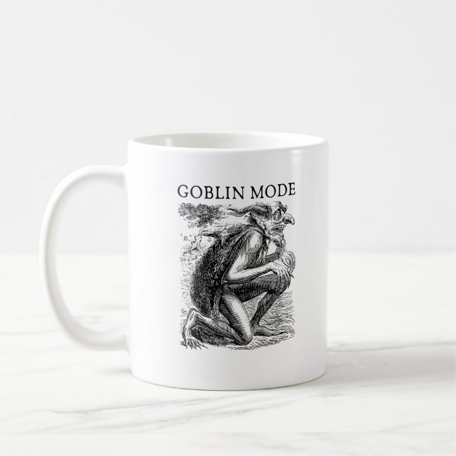 Mug Mode Gobelin Goblincore Esthétique Rétro Drôle Dés (Gauche)