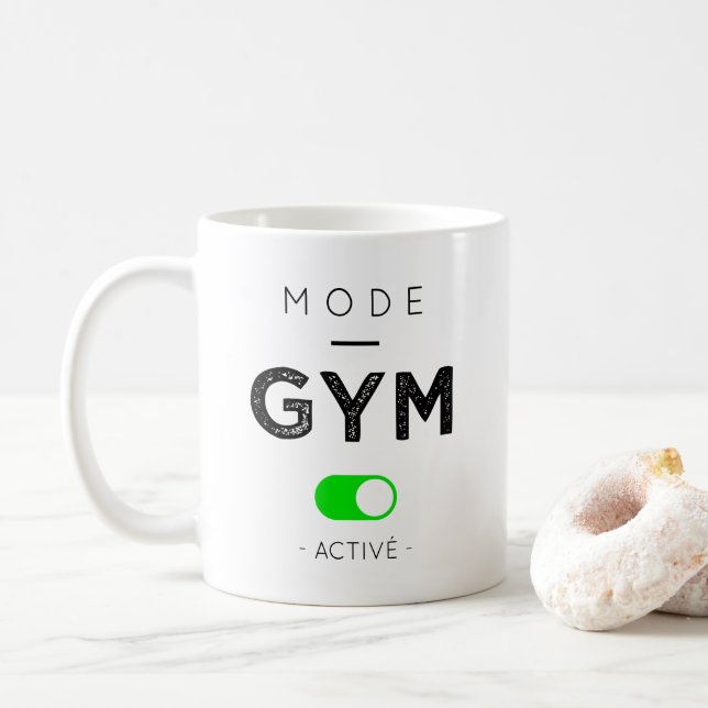 Mug Mode gym active (Avec donut)