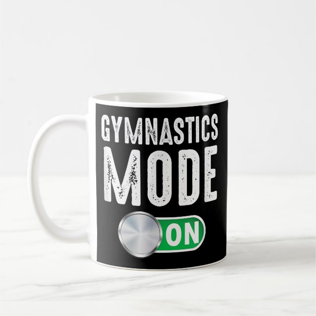 Mug Mode Gymnastique sur l'athlète Cool Gymnaste (Gauche)