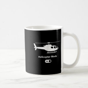 Mug Mode Hélicoptère activé - Conception amusante de l
