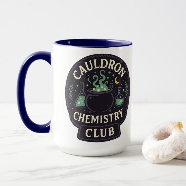 Mug Mode Mariée : Activé | Cadeaux Halloween (Avec donut)