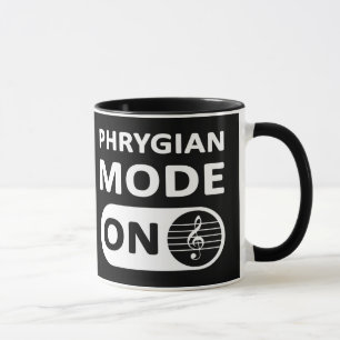 Mug Mode Musique phrygienne activé - Musique