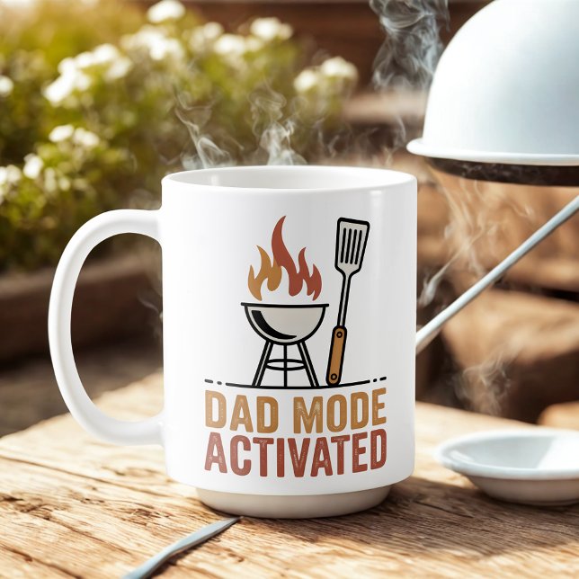 Mug Mode Papa Activé | Design Humoristique sur la Pate (Créateur téléchargé)