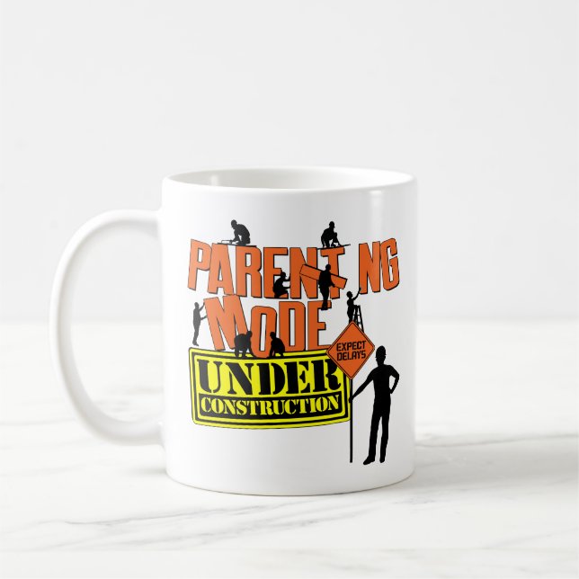Mug Mode parental en construction Parent attendu (Gauche)