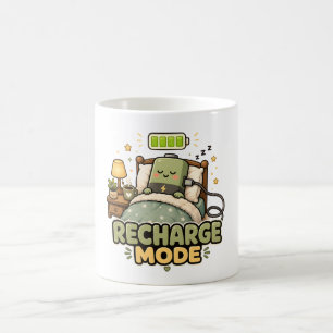 Mug Mode Recharge Batterie Endormie Confort Minimali