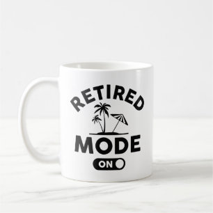 Mug Mode Retraité activé