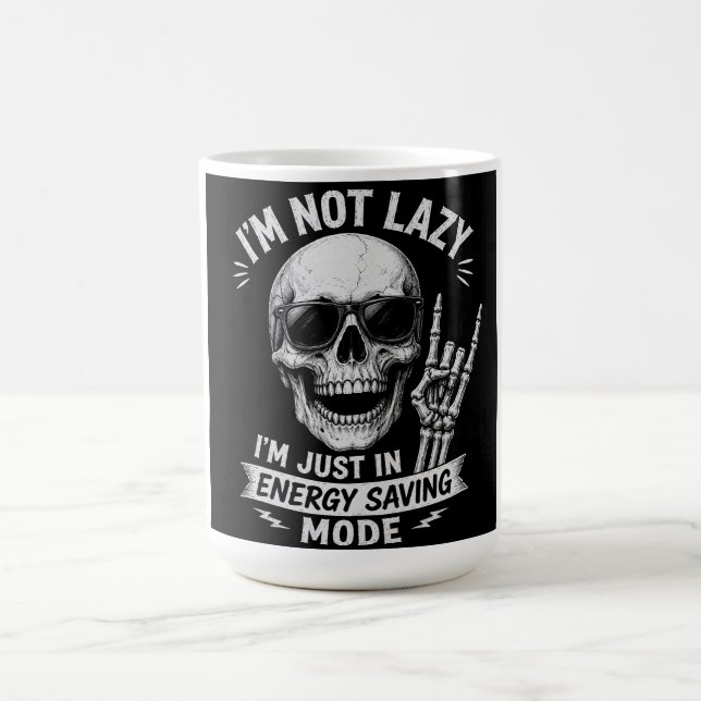 Mug Mode squelette d'économie d'énergie (Centre)