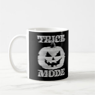 Mug Mode Trick/Treat/Double face Glitchy Citrouille