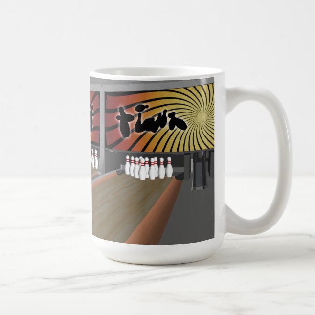 Mug modèle 3D : Bowling : (Droite)