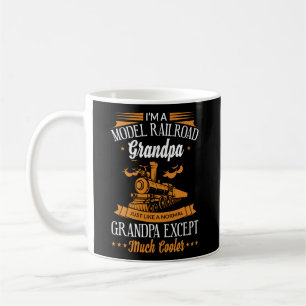 Mug Modèle amusant Cool de train ferroviaire Grandpa G