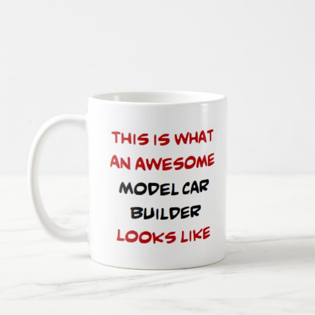 Mug modèle constructeur de voiture, génial (Gauche)