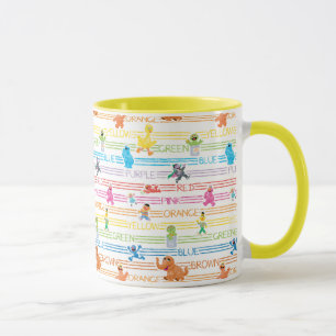 Mug Modèle d'amis de sésame de couleur arc-en-ciel