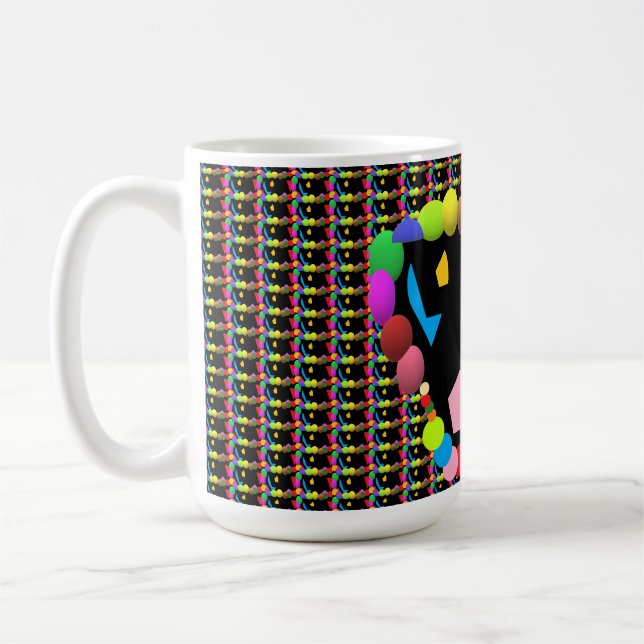 Mug Modèle de balon de partie rouge chaud et d'autres  (Gauche)