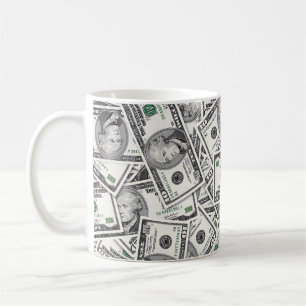 Mug Modèle de billet de 10 dollars