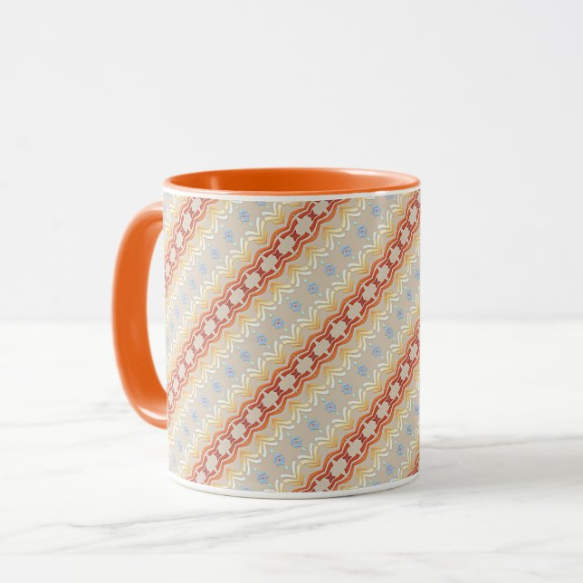 Mug Modèle de Bohème ethnique de style (Devant gauche)