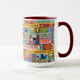 Mug Modèle de camion gastronomique de Cookie Monster
