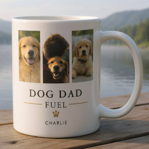 Mug Modèle de collage de photos de compagnie Papa Chie