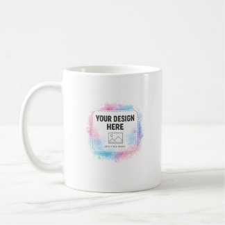 Mug Modèle de conception aquarelle modifiable – Votre